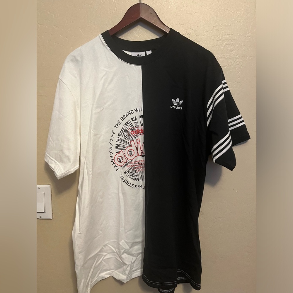 Adidas Half Split Tee